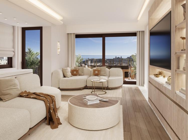 Riviera Palace – Appartement rénové et meublé avec vue mer et Casino