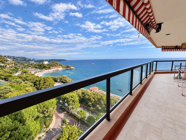 Monte Carlo Sun – Superbe 4 pièces avec vue mer panoramique