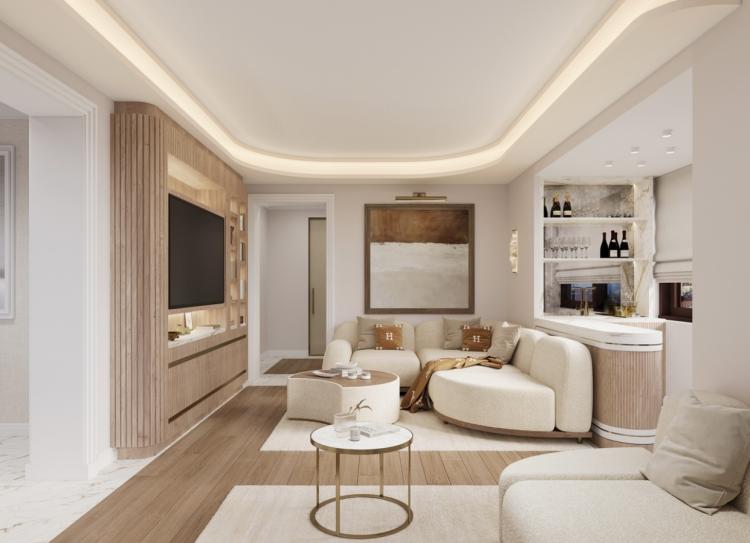 Riviera Palace – Appartement rénové et meublé avec vue mer et Casino