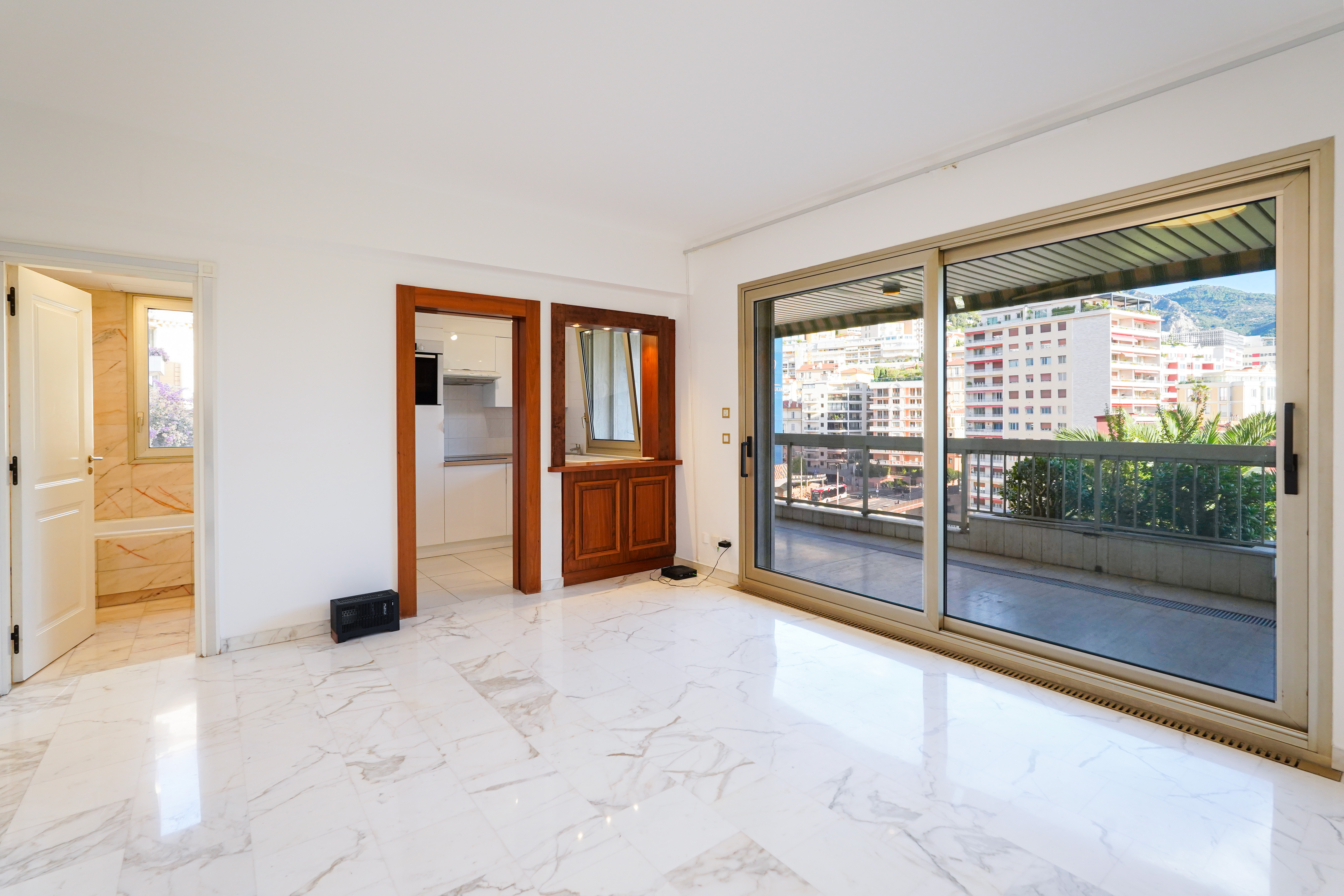 MONEGHETTI - GRAND STUDIO AVEC TERRASSE - USAGE MIXTE