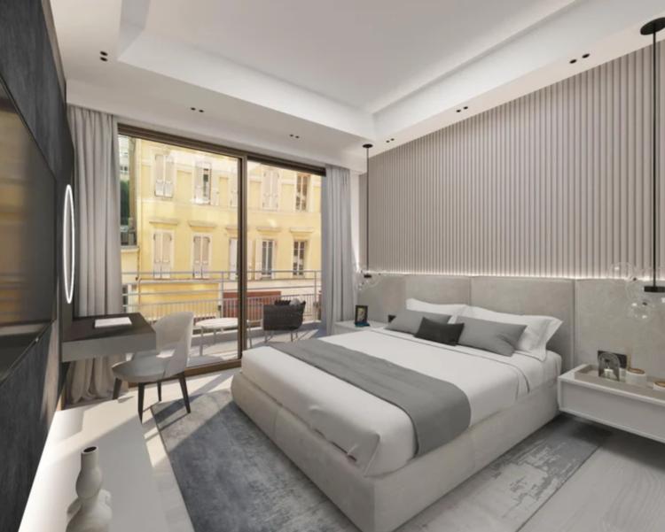 Appartement de 3 pièces rénové - Condamine - Vue échappée sur le Circuit F1