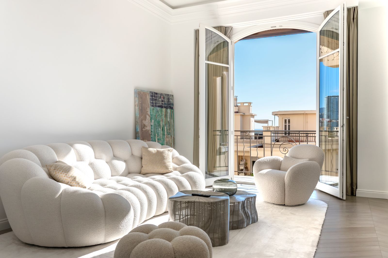 MONTE-CARLO – PALAIS MIRAMARE – 4 PIÈCES RÉNOVÉ AVEC VUE MER