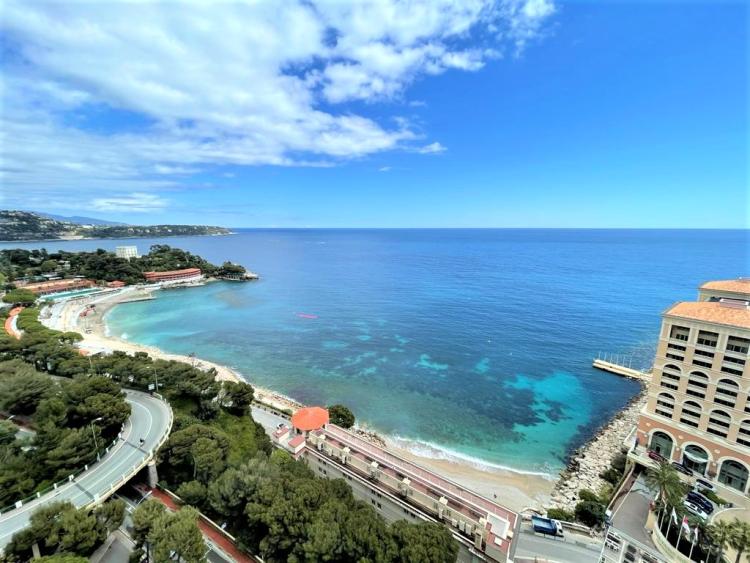 Monte Carlo Sun – Superbe 4 pièces avec vue mer panoramique