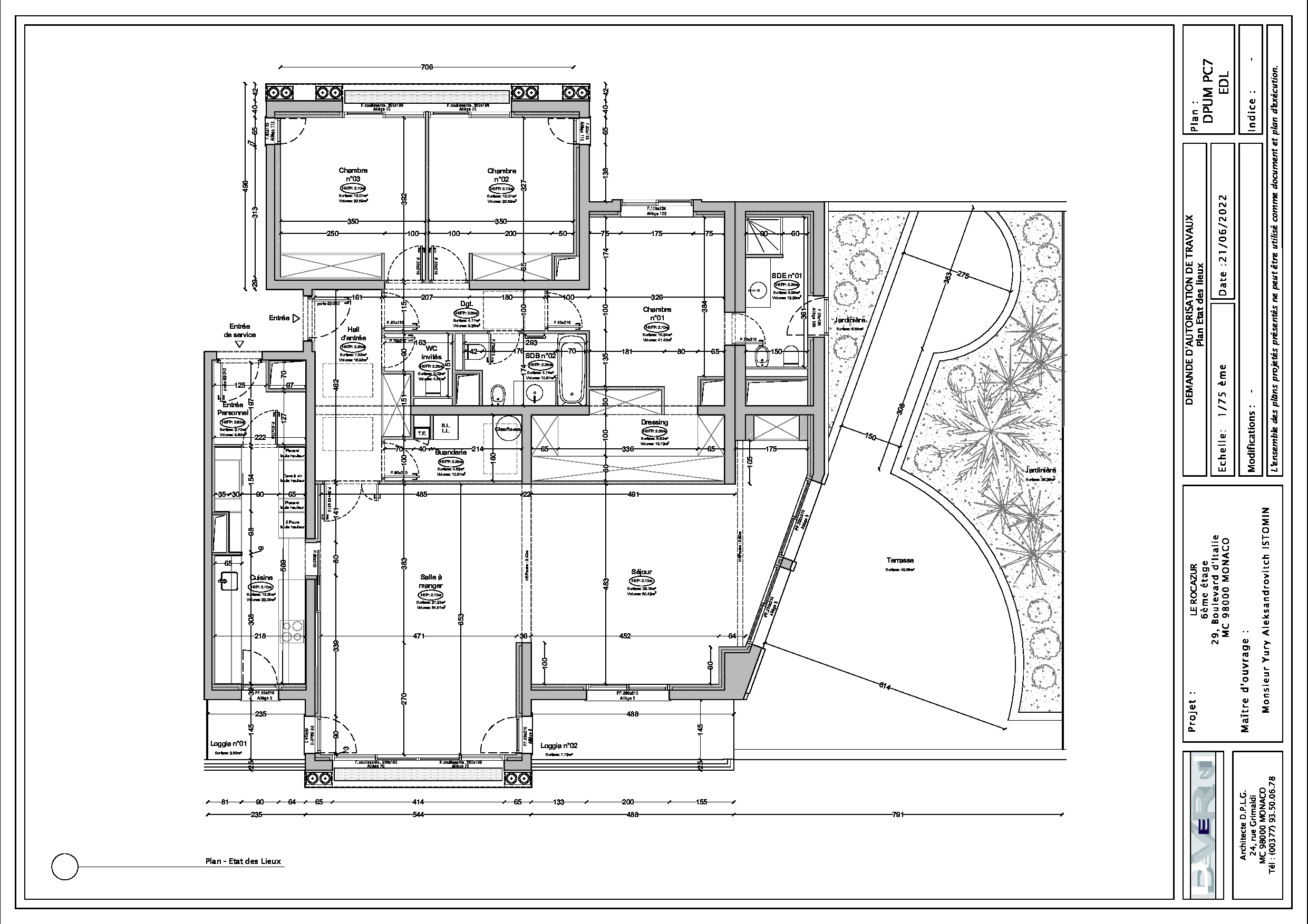 PENTHOUSE DE 4/5 PIECES