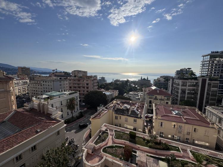 Riviera Palace – Appartement rénové et meublé avec vue mer et Casino