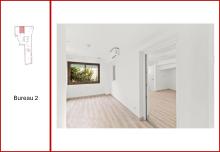 CONDAMINE: grand bureau rénové à la vente avec bonne rentabilité