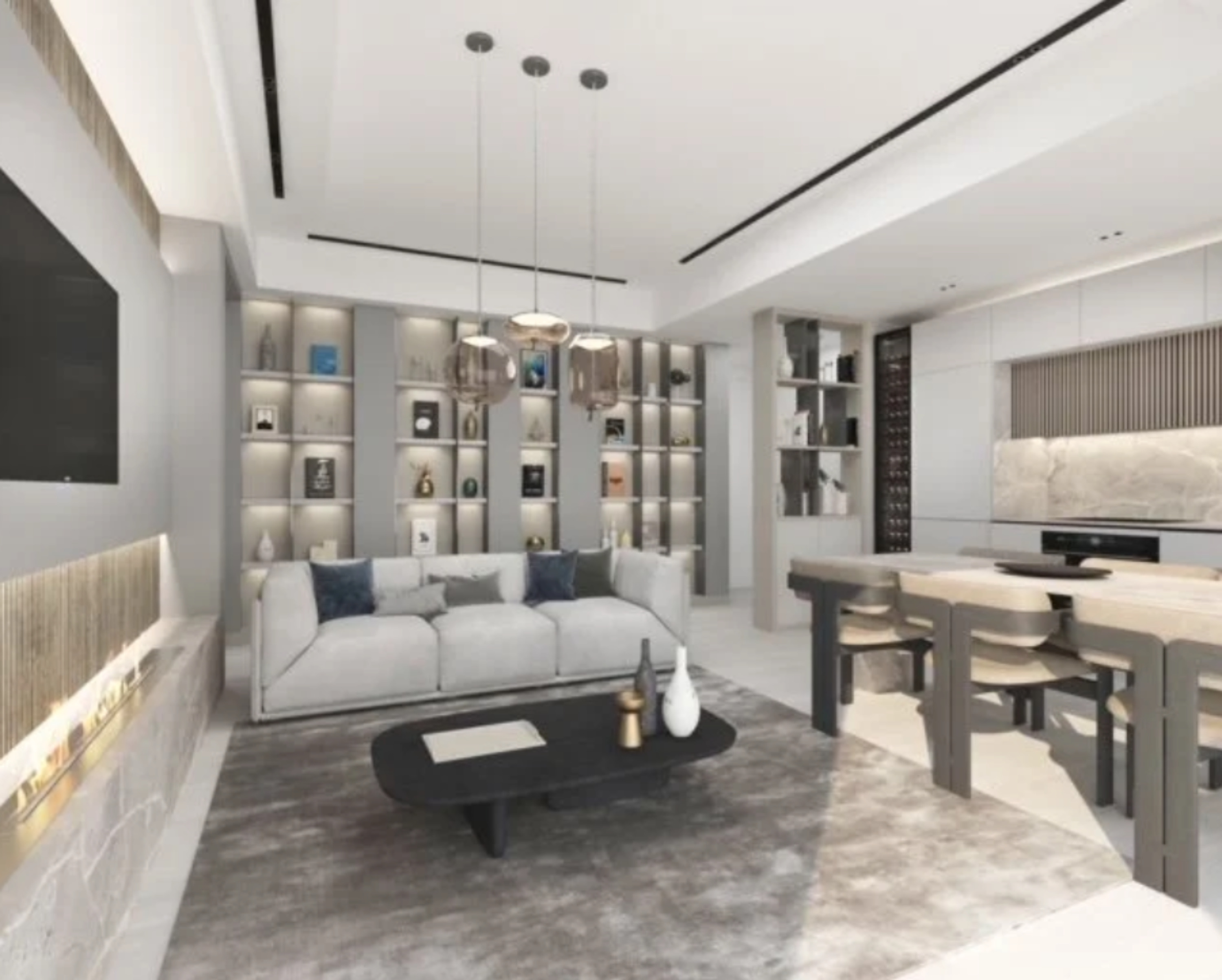 Appartement de 3 pièces rénové - Condamine - Vue échappée sur le Circuit F1